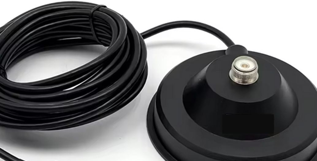 ***Arriving Jan 2026*** 116mm Antenna Magenetic Base Mount, Lead, Plug and Adaptor