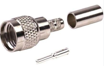 Coax Plug Crimp MINI UHF Male To RG58 Cable
