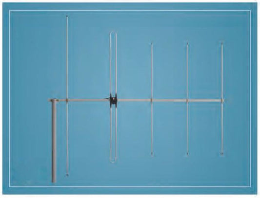 Base Yagi, Beam Antenna VHF 136-174Mhz - 2Way Radio - Marine Radio - Amateur Radio - Directional Antenna