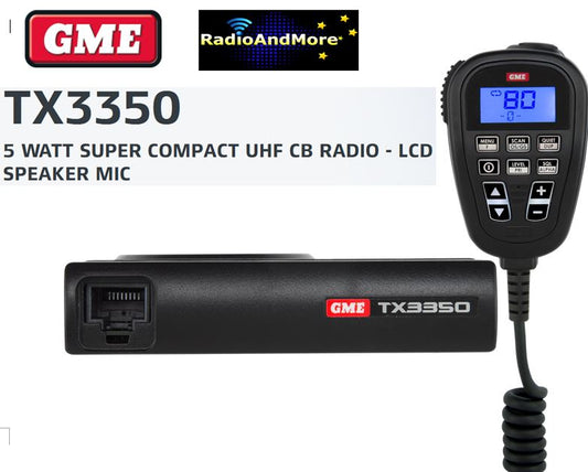 UHF CB Radio - GME TX3350 - 476-477Mhz