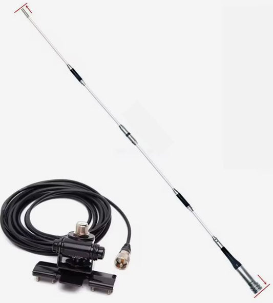 Kit - Dual Band 144Mhz & 430Mhz Mobile Amateur Antenna SG7900 with Mount and Lead