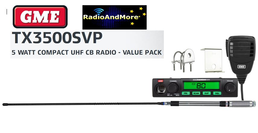 UHF CB Radio - GME TX3500SVP - 476-477Mhz