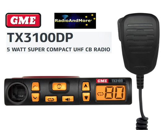 UHF CB Radio - GME TX3100DP - 476-477Mhz