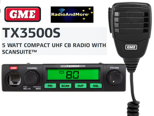 UHF CB Radio - GME TX3500S - 476-477Mhz