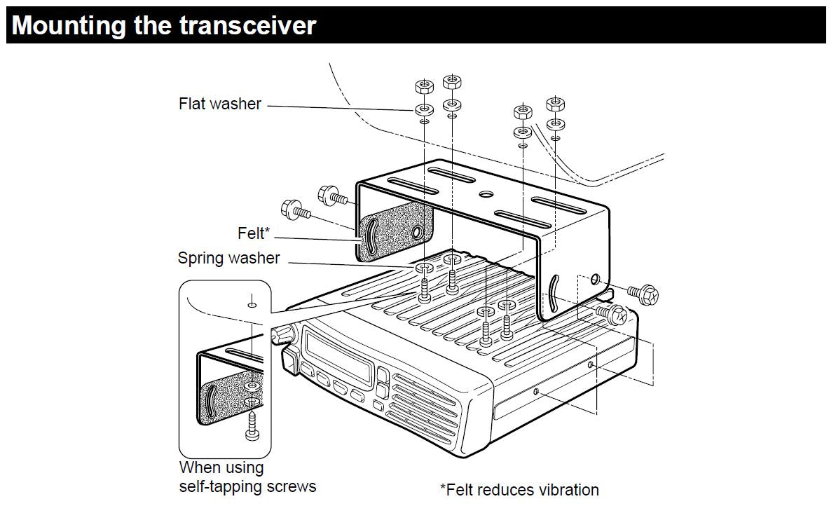 UHF CB Radio - Icom IC-410PRO - 450-520Mhz