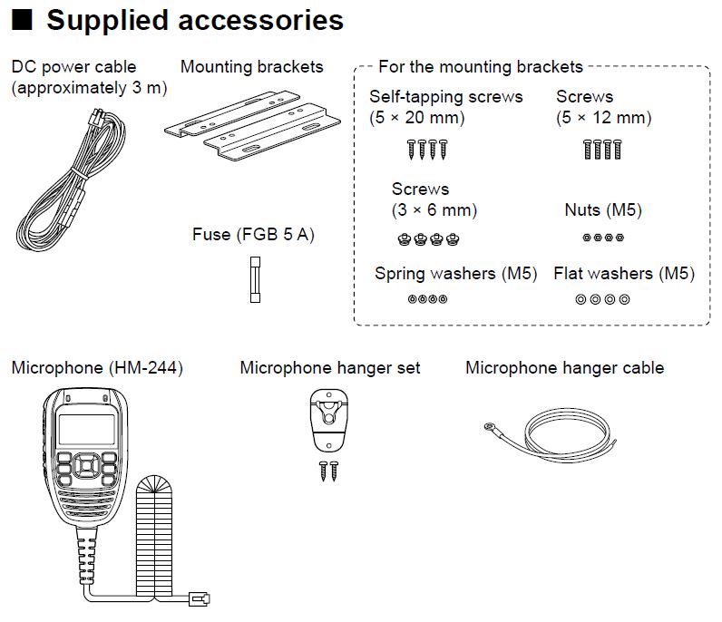 UHF CB Radio - Icom IC-455 - 476-477Mhz + Antenna KIT