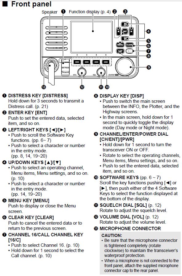 Marine Radio - Icom IC-M510E - VHF Marine Radio