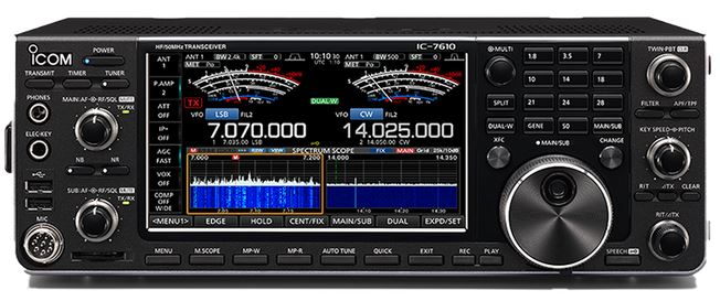 Amateur Radio - Icom IC-7610 - HF-50Mhz