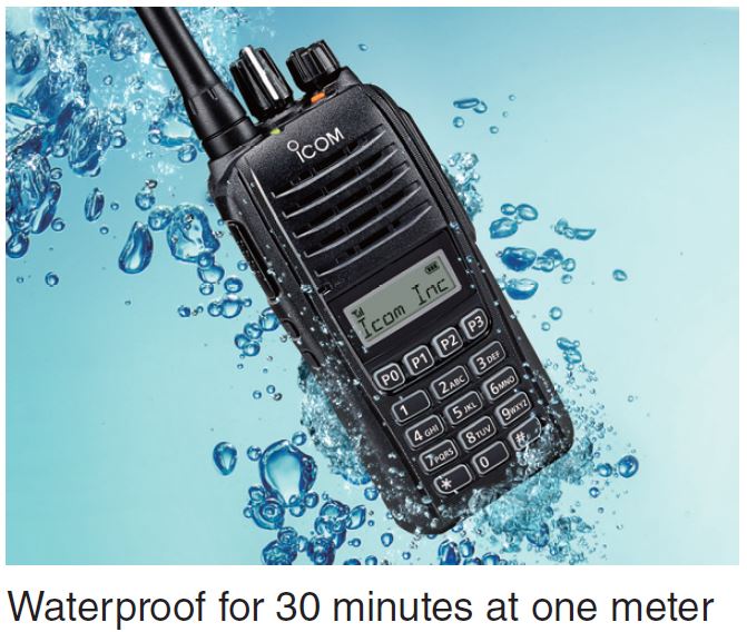 Icom IC-F2000S-H - 450-520Mhz 128 Channel "Simple 4 Key Keypad" - UHF Radio