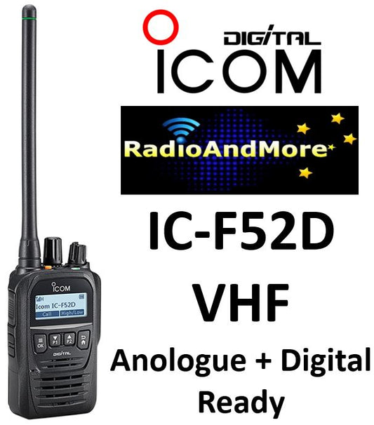 2Way Radio - Icom IC-F52D (VHF) 136-174Mhz