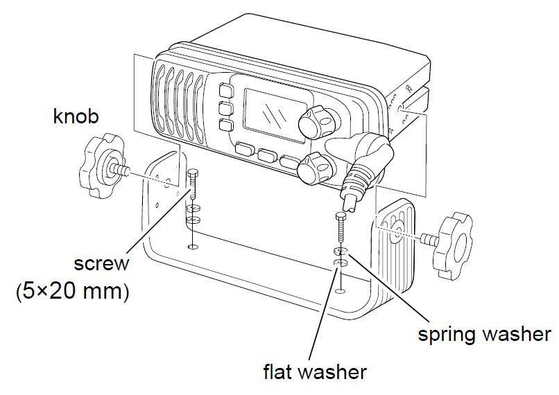 Marine Radio - Icom IC-M200 - VHF Marine Radio KIt with Antenna And Tilt Mount