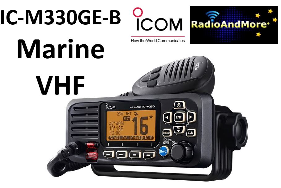Marine Radio - Icom IC-M330GE-B - VHF Marine Radio