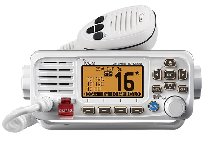 Marine Radio - Icom IC-M330GE-W - VHF Marine Radio "White"
