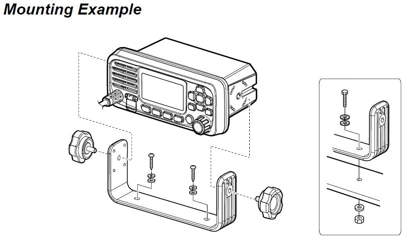 Marine Radio - Icom IC-M330GE-B - VHF Marine Radio