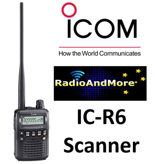 Icom IC-R6 - Handheld Scanner / Receiver