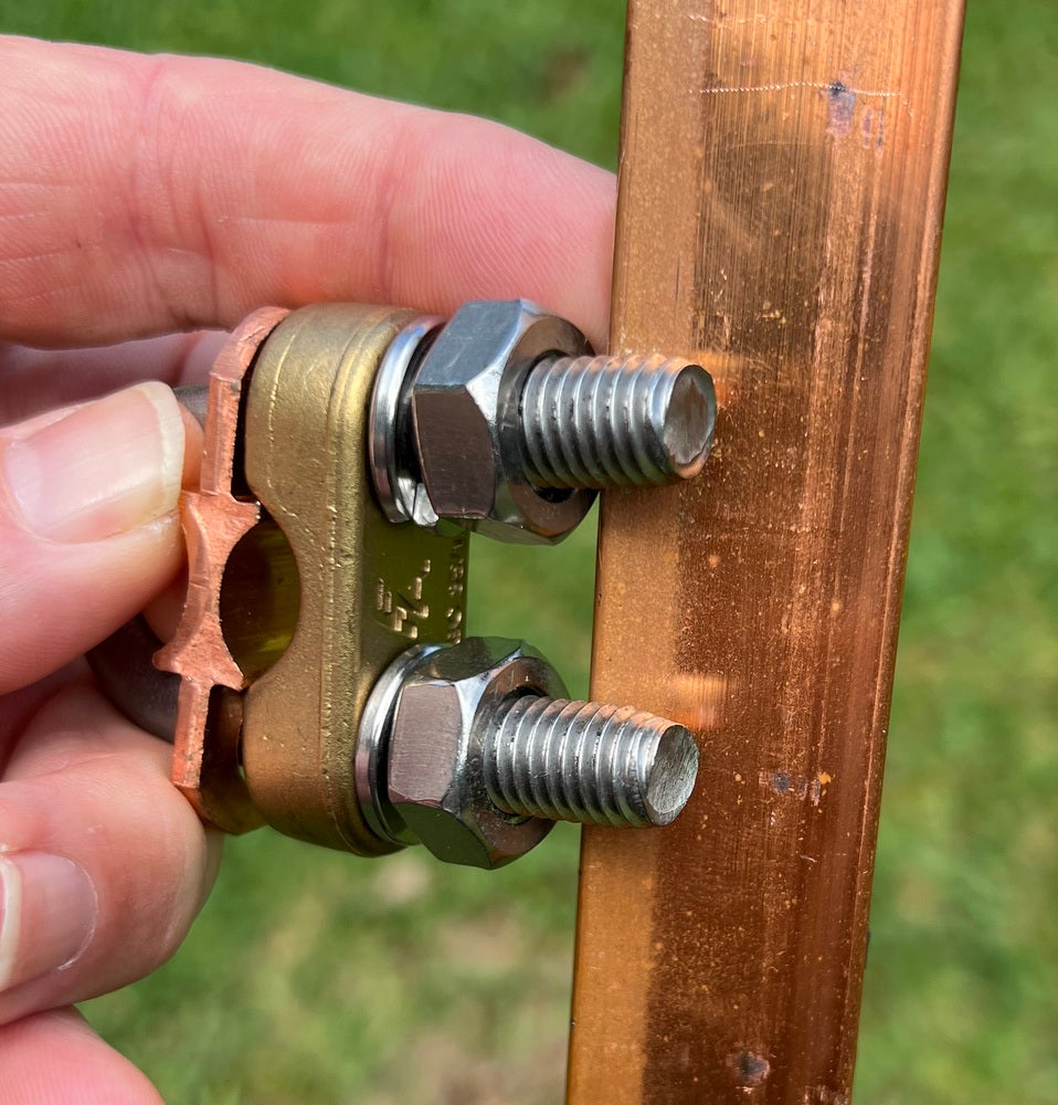 Earthing and Antenna System Parts - U-Bolts 35-120 Copper