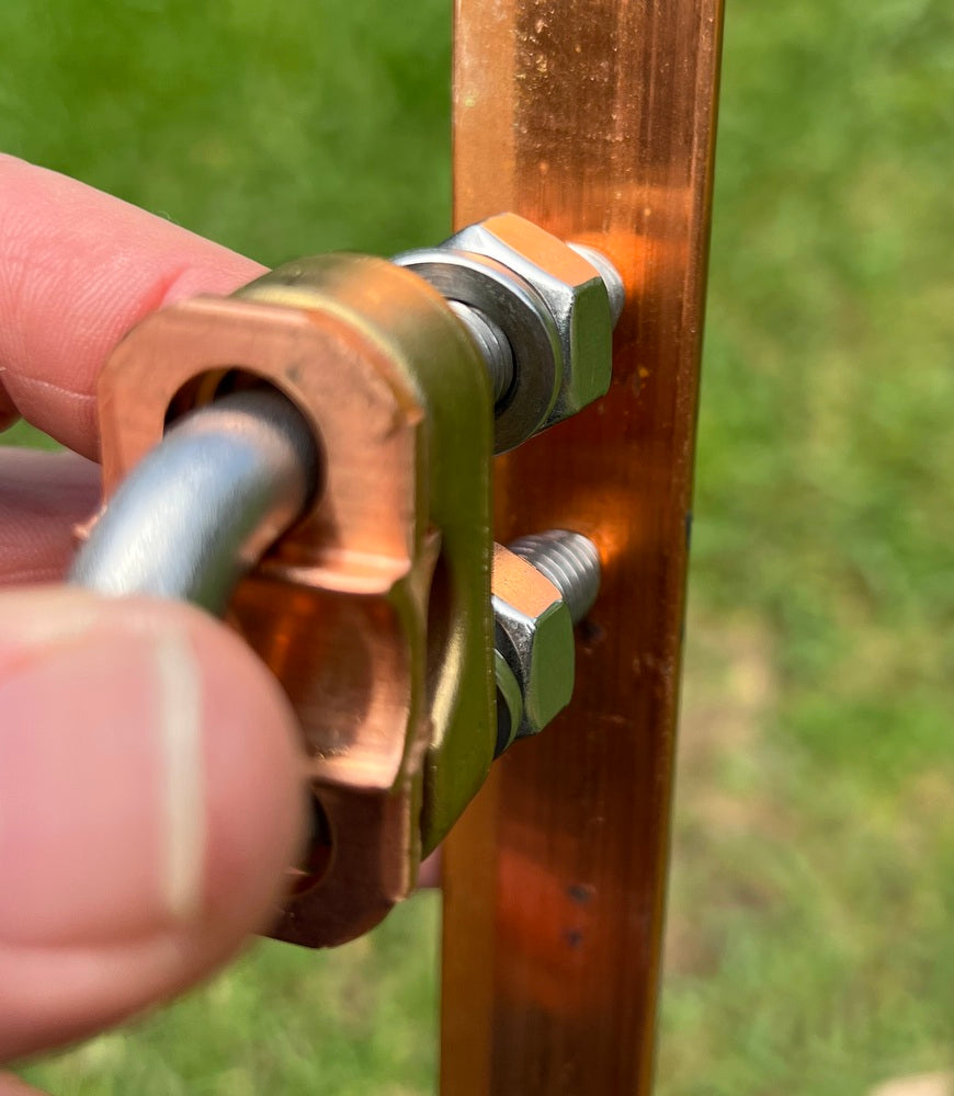 Earthing and Antenna System Parts - U-Bolts 35-120 Copper