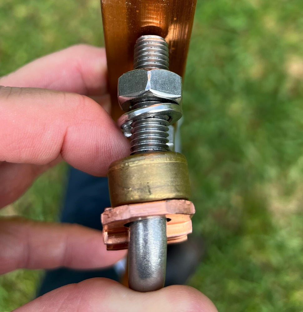 Earthing and Antenna System Parts - U-Bolts 35-120 Copper