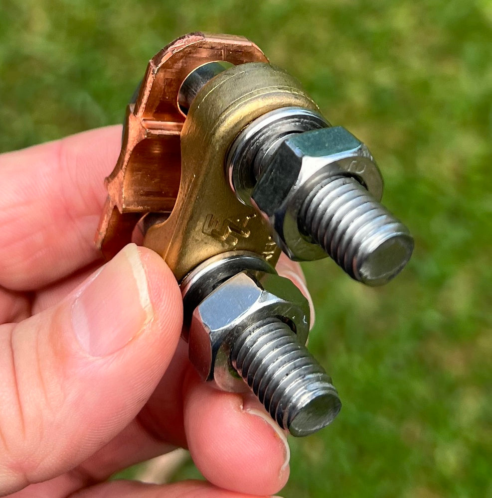 Earthing and Antenna System Parts - U-Bolts 35-120 Copper