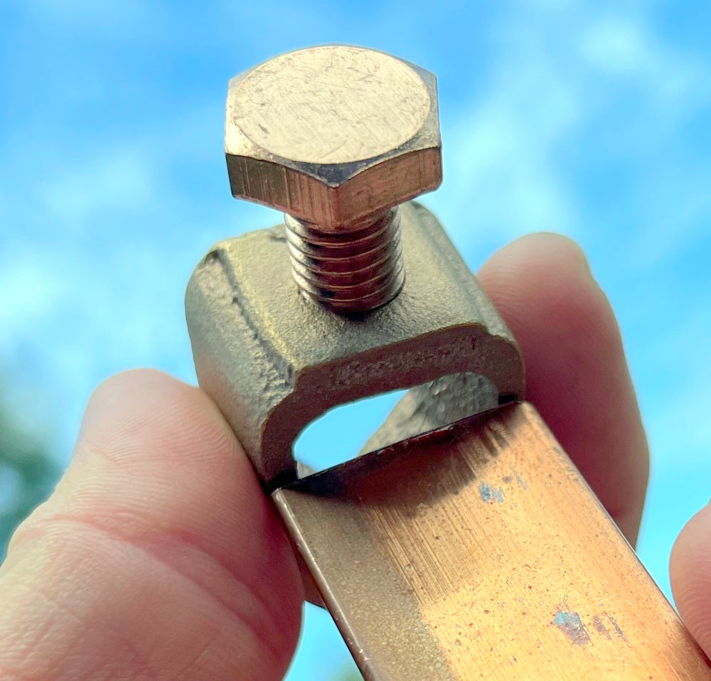 Earthing and Antenna System Parts - U-Bolts 35-120 Copper