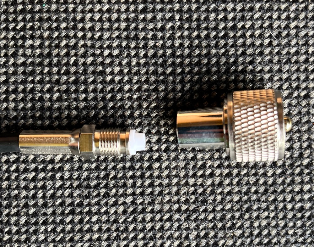 Antenna Mounting Kit #7 - MBC Base, Cable & Mount - SO239 Base 4Meter Coax & Plugs