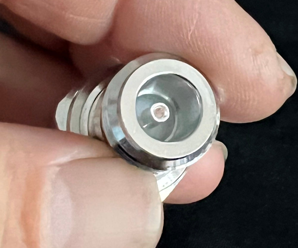 N-Type Female to 4.3-10 Male (Mini) - Adapter Coax Plug