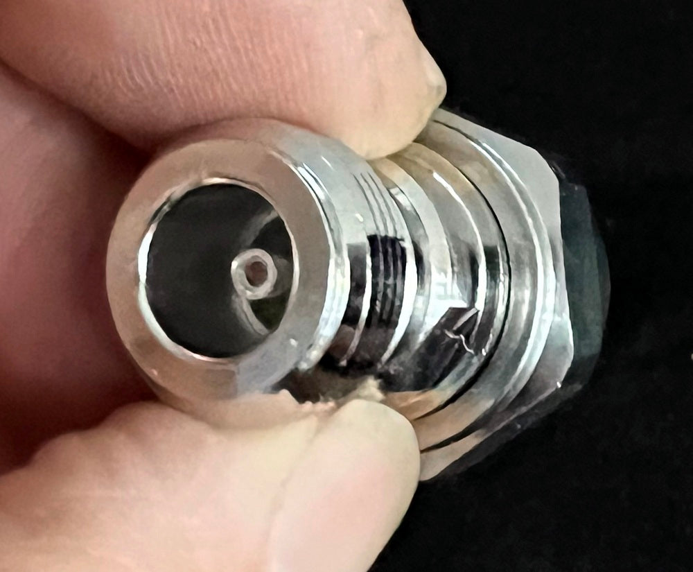 N-Type Female to 4.3-10 Male (Mini) - Adapter Coax Plug