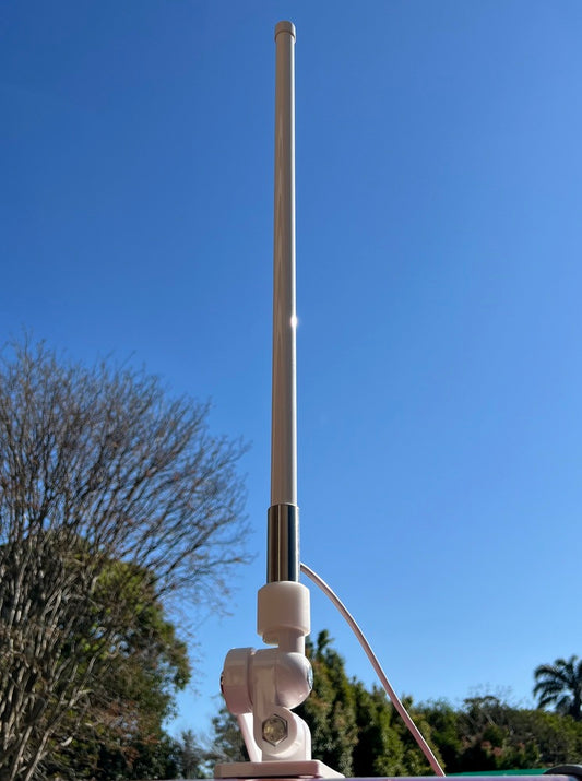 All Band Marine Mobile Phone Antenna Complete with Ratchet Mount, Lead and Plug