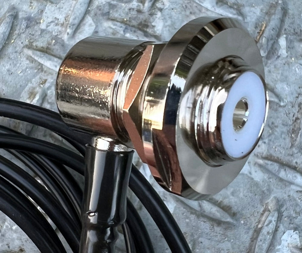 Mobile Base & Lead #5 - Antenna Base + Mount + Lead & PL259 Plug