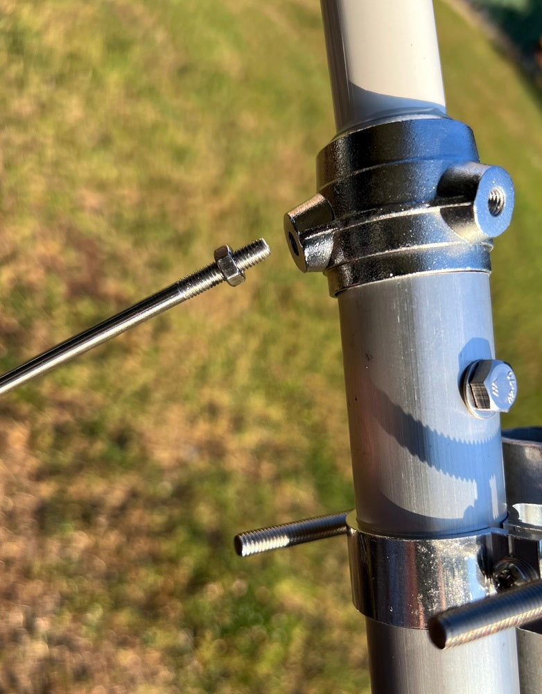 VHF Base Antenna 144-174Mhz 3 x Sections 4.6Mtr 7.8dBi **PRICE INCLUDES SHIPPING**