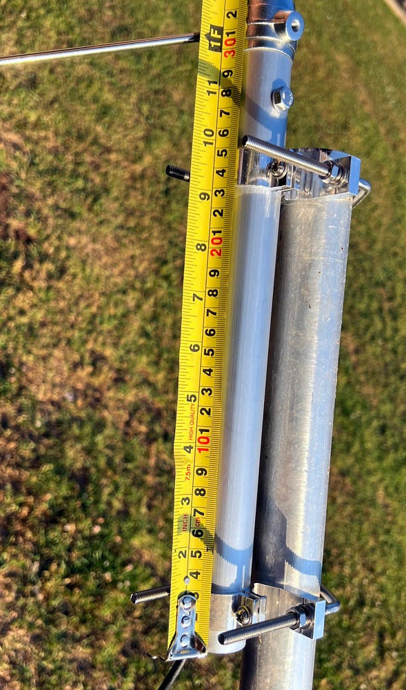 VHF Base Antenna 144-174Mhz 3 x Sections 4.6Mtr 7.8dBi **PRICE INCLUDES SHIPPING**