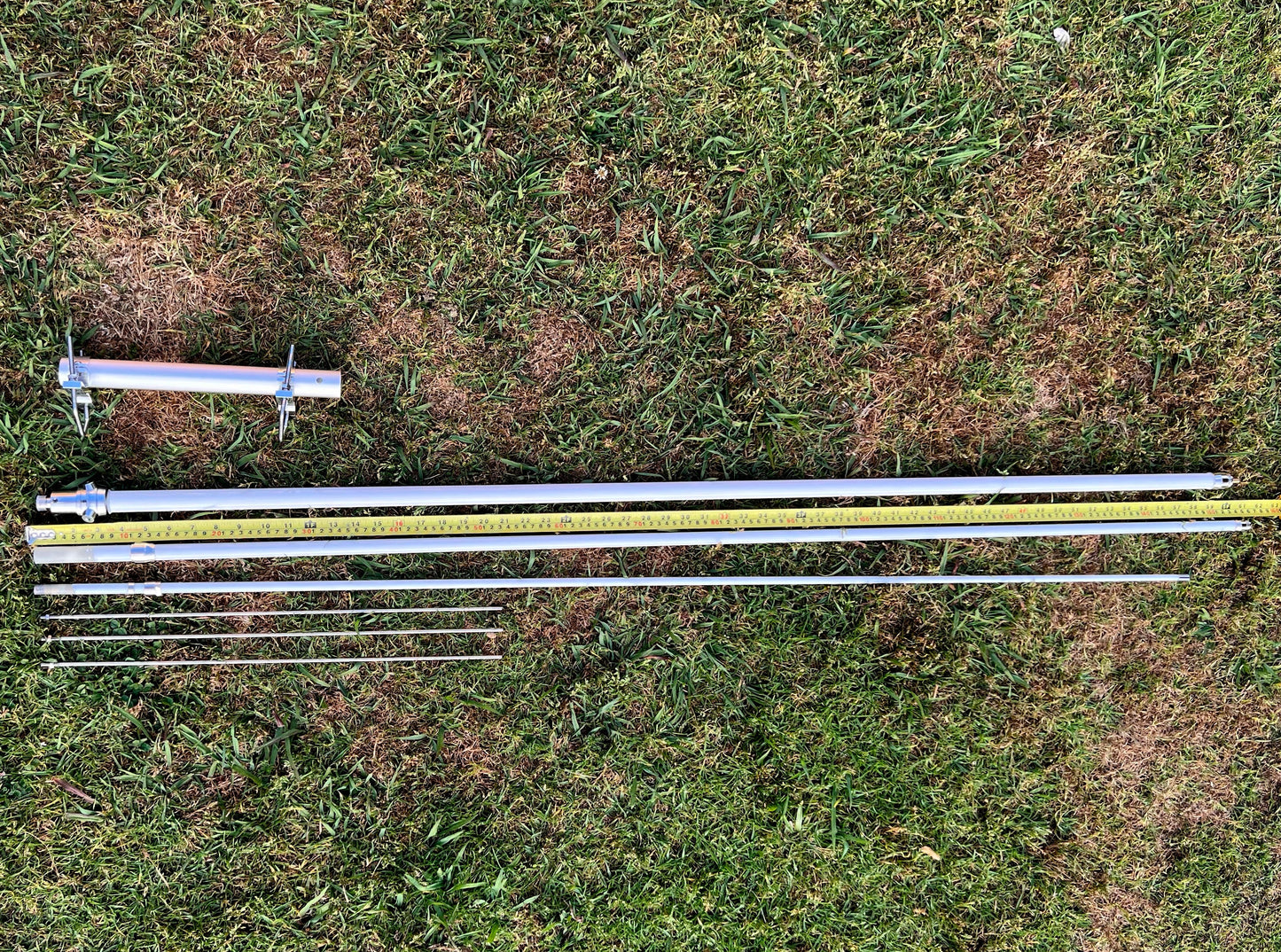 VHF Base Antenna 144-174Mhz 3 x Sections 4.6Mtr 7.8dBi **PRICE INCLUDES SHIPPING**