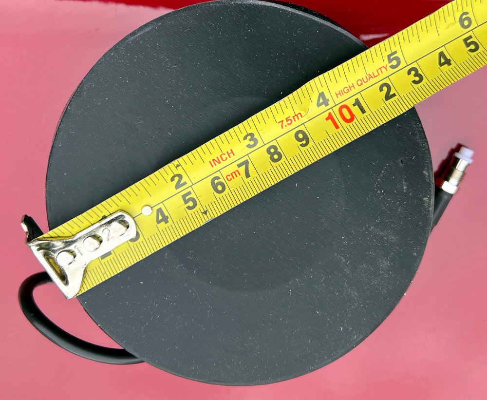 120mm Round Antenna Magenetic Base Mount, Lead, Plug and Adaptor