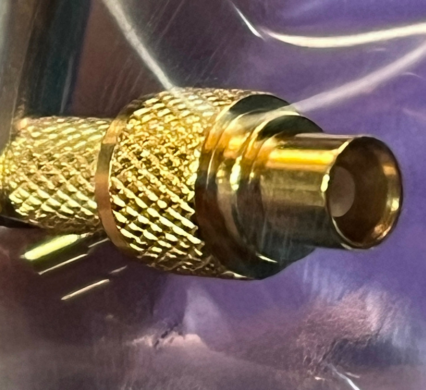 Coax Plug Crimp/Solder MCX-Female to RG58 Cable #70, No70