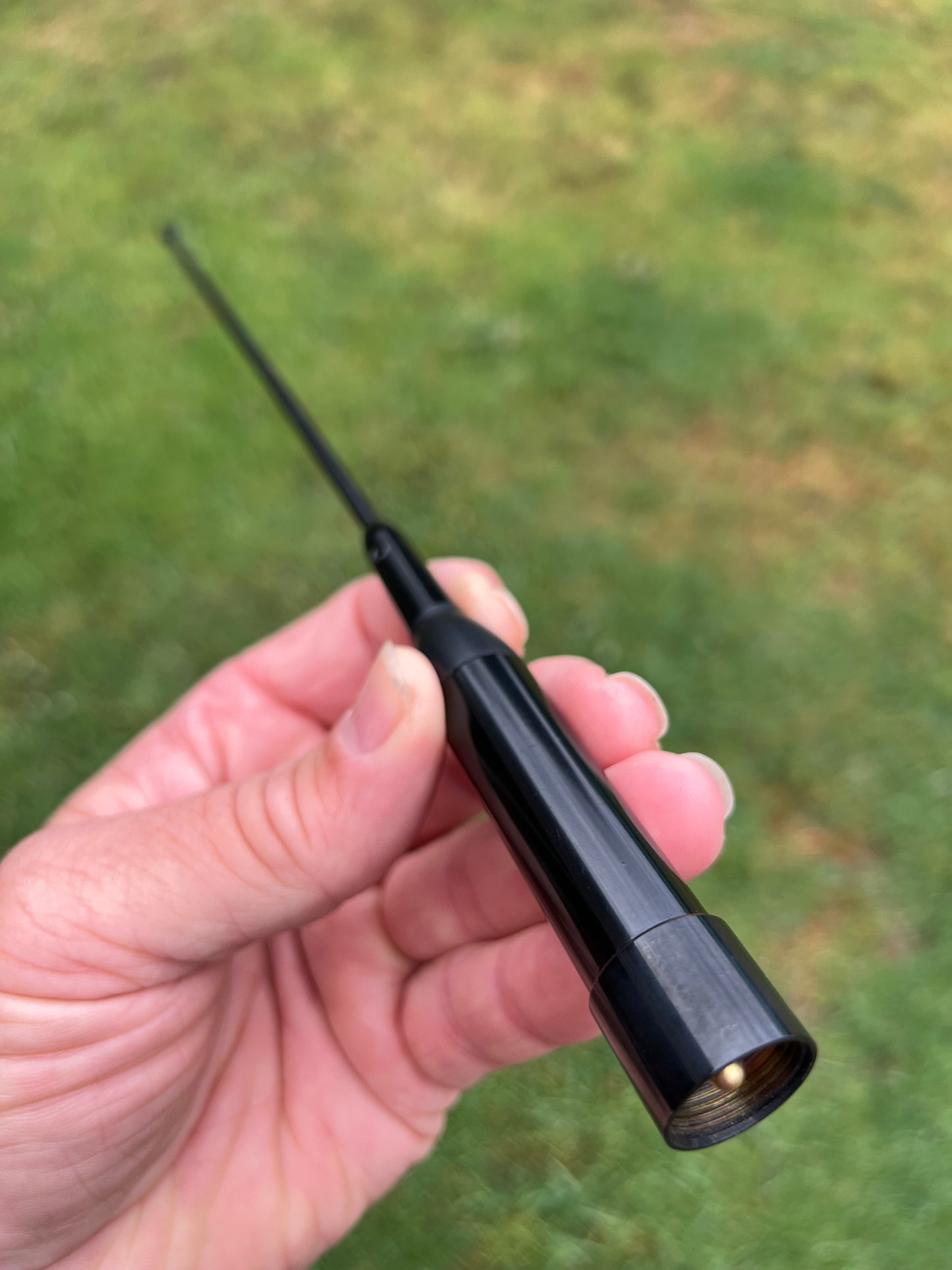 Dual Band 144 & 430Mhz Antenna "ONLY 40cm LONG" With Magnetic Base, Lead, Plug And Adaptor