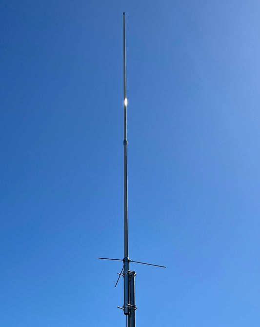 Base Antenna 477Mhz UHF CB 9dB Antenna Complete With Ground Radials Kit And Mounting Brackets