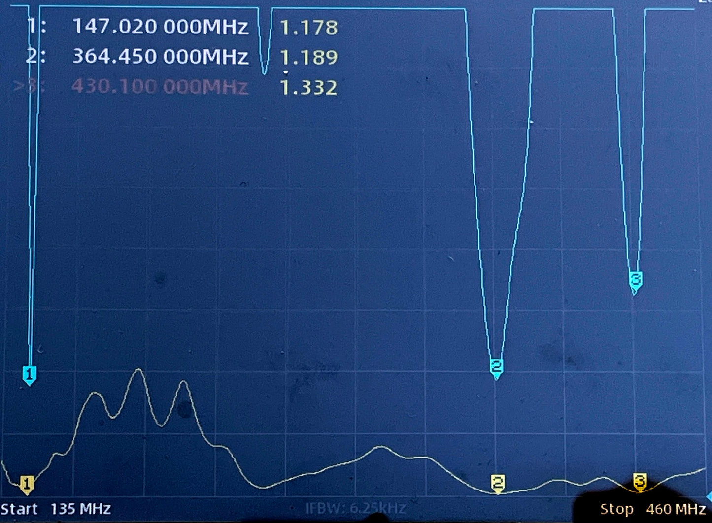 Dual Band 144Mhz & 430Mhz Mobile Amateur Antenna KW-SG7200