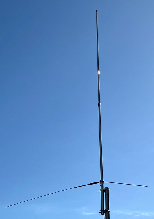 Tri-Band Base Antenna 50Mhz, 144Mhz & 433Mhz - 2 x Sections 2.5Mtr - Amateur - Ham Radio
