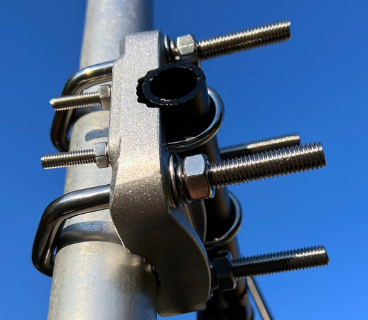 Base Station Antenna Crossover Mount - U-Bolts