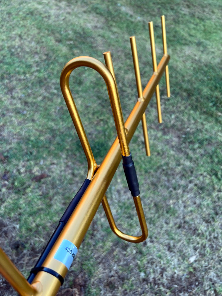 Baser Rrf Base Antenna 430 - 480Mhz 6 Element UHF CB - RF Link Yagi - Amateur Ha ...