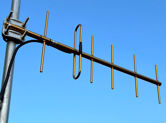 Base Antenna 430 - 480Mhz 6 Element UHF CB - RF Link Yagi - Amateur Ham Radio