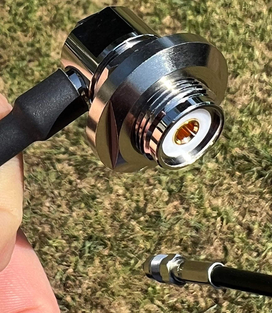 RFI UHF CB Radio Antenna - 476-478Mhz Mobile Antenna With Base, Lead, PLug and Adaptor