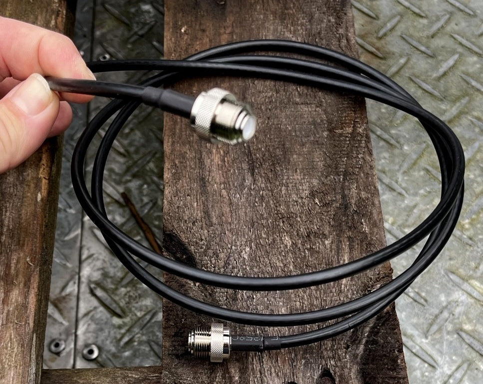 Coax Connector Cable - Make Any Connector Cable in Seconds - Test Equipment Cable