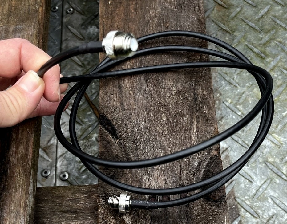 Coax Connector Cable - Make Any Connector Cable in Seconds - Test Equipment Cable