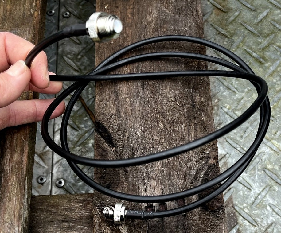 Coax Connector Cable - Make Any Connector Cable in Seconds - Test Equipment Cable