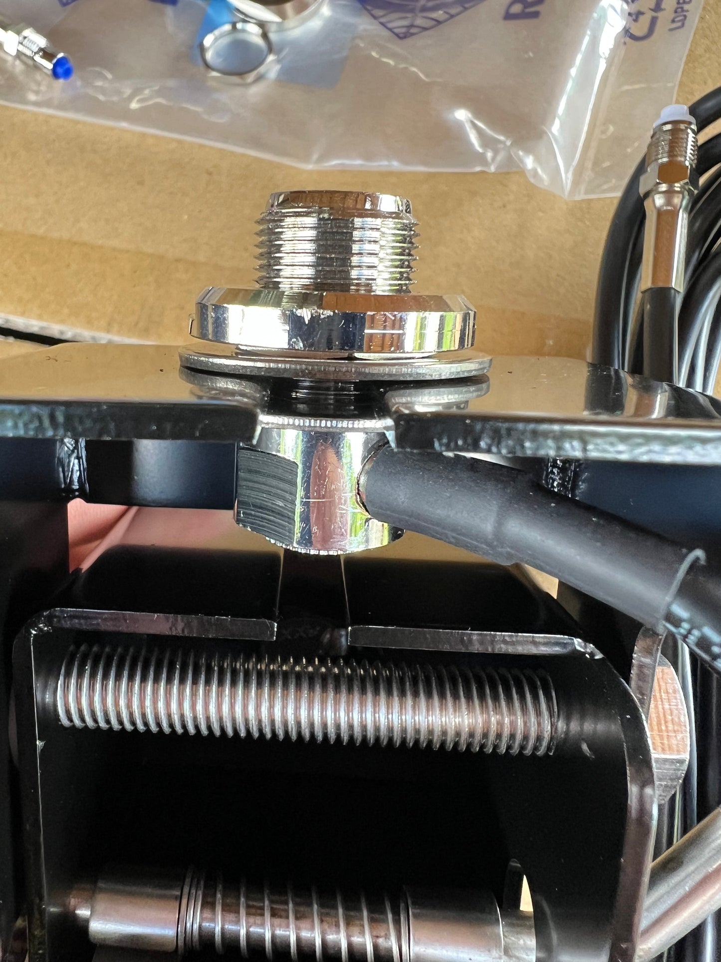 Heavy Duty Antenna Tilt Mount RAM#2 - Bull Bar Mount - Antenna Drop Mount