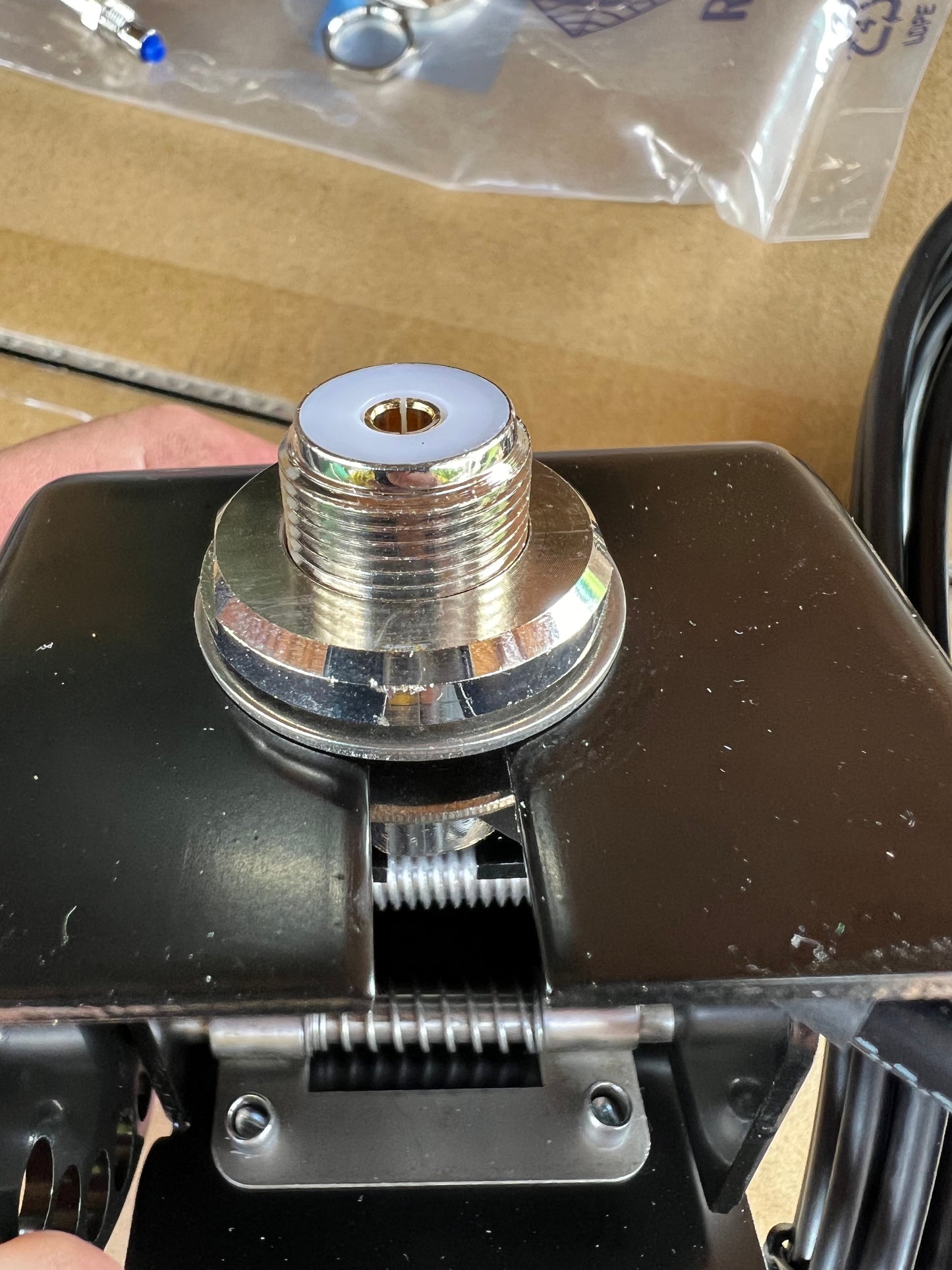 Heavy Duty Antenna Tilt Mount RAM#2 - Bull Bar Mount - Antenna Drop Mount