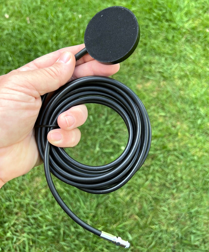 55mm Round Antenna Magenetic Base Mount, Lead, Plug and Adaptor