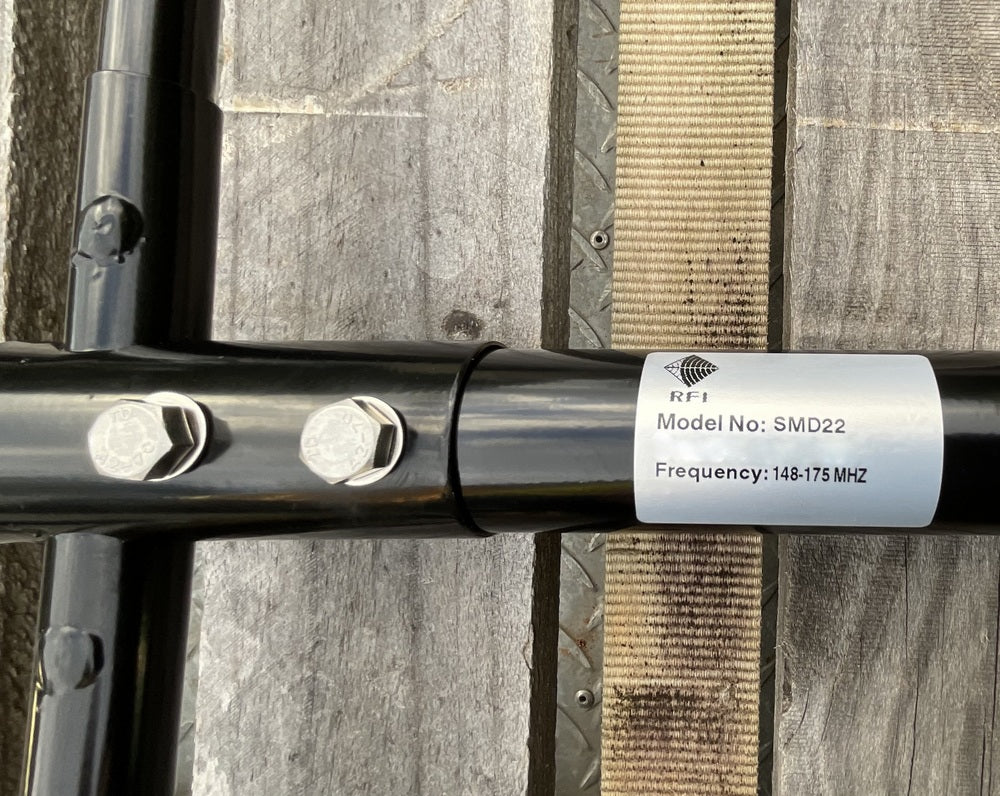 Base Antenna 148 - 175Mhz - Extra Heay Duty - Unity Gain Dipole 2way radio, VHF Marine, Amateur Radio Antenna SMD22