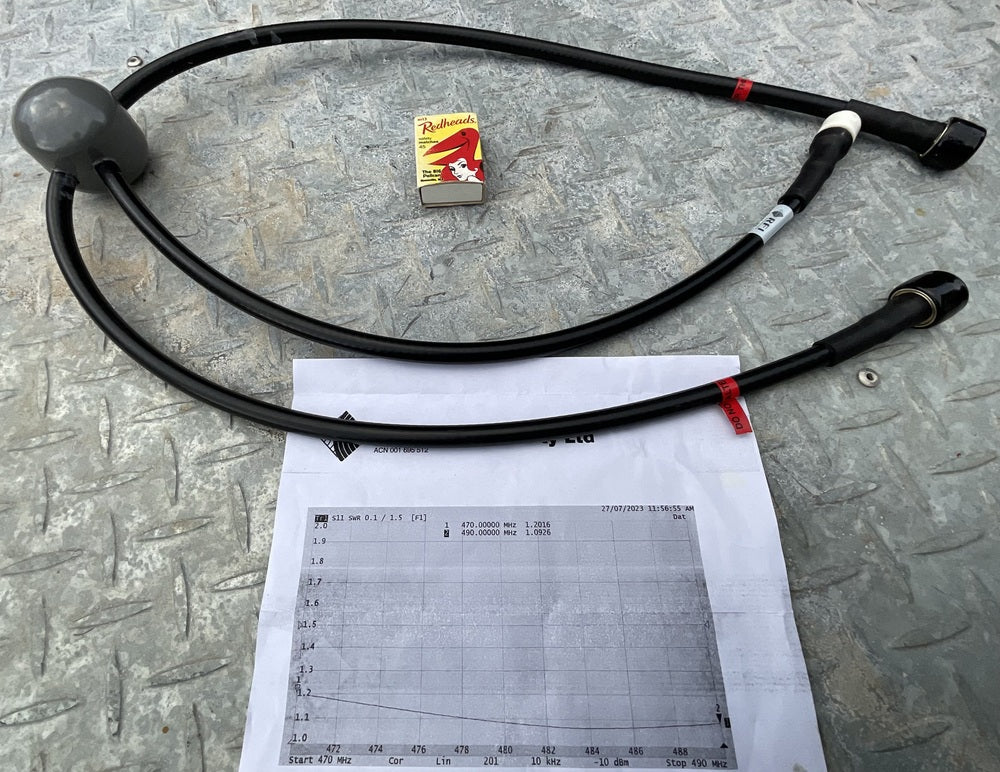 Phasing Harness 470 - 490Mhz Base Station Connect 2 x Antennas For More Recive and Transmit Gain